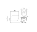(рама AQUATEK Standard INS-0000012(без клавиши и крепежа)+унитаз ЕВРОПА AQ1900T-00 с тонким сиденьем soft-close SET AQUATEK ЕВРОПА cm T