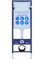(рама AQUATEK INS-0000017+крепление KKI-0000002 +кнопка KDI-0000013 + унитаз AQ1106L-00+тонкое сиденье с механиз) Set AQUATEK ЕВРОПА New-013 4в1