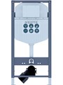 (рама AQUATEK INS-0000023 +крепление KKI-0000002 +кнопка KDI-0000017 +унитаз AQ1106L-00 с тонким сиденьем sc) SET AQUATEK ЕВРОПА New-017/023