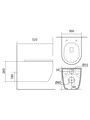 (рама AQUATEK INS-0000025 +крепление KKI-0000002 +кнопка KDI-0000042 +унитаз AQ1106L-00 +тонкое сиденье с механиз) SET AQUATEK ЕВРОПА New-042 4в1