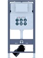 рама AQUATEK INSP-0000001 +звукоизоляционная прокладка+унитаз ЕВРОПА AQ1106L-00+тонкое сиденье с механиз Set AQUATEK ЕВРОПА New-INSP01