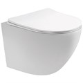 (рама AQUATEK Standard INS-0000012(без клавиши)+крепеж KKI-0000002+унитаз ЕВРОПА AQ1900T-00 с тонким сиденьем soft-close SET AQUATEK ЕВРОПА T-KKI2