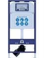 (рама AQUATEK INS-0000025 +крепление KKI-0000002 +кнопка KDI-0000045 +унитаз AQ1901-00 +тонкое сиденье sc) SET AQUATEK ЕВРОПА-045 4в1