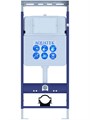 (рама AQUATEK INS-0000010 + клавиша KDI-0000054 + унитаз ЕВРОПА AQ1901-MW с тонким сиденьем soft-close) SET AQUATEK ЕВРОПА-MW