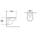 SET AQUATEK КАИР (рама AQUATEK INS-0000014+крепеж KKI-0000002+KDI-0000016+ унитаз КАИР AQ1170-00 с тонким сиденьем soft-close) SET AQUATEK КАИР-14-016