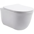 Set AQUATEK КЛАССИК (рама AQUATEK Standard INS-0000012 с звукоиз.прокладкой+крепеж KKI-0000002+кнопкаKDI-0000009+унитаз КЛАССИК AQ1111-00 с крышкой SET AQUATEK КЛАССИК-009 4в1
