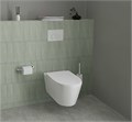 SET AQUATEK ЛЕЯ-015 4в1 (рама AQUATEK Standard INS-0000012+крепеж KKI-0000002+клавиша KDI-0000015+унитаз ЛЕЯ AQ1199-00 с тонким сиденьем soft-close) SET AQUATEK ЛЕЯ cm-015 4в1