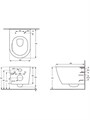 (рама AQUATEK Standard INS-0000017 (без крепежа и клавиши) + унитаз ЛИБЕРТИ AQ1999T-00 с тонким сиденьем sc) SET AQUATEK ЛИБЕРТИ INS-017