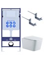 (рама AQUATEK Standard INS-0000012+кпереж KKI-0000002+унитаз ЛИБРА New AQ0530N-00 с тонким сиденьем soft-close SET AQUATEK ЛИБРА N KKI2