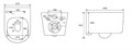 (рама AQUATEK Standard INS-0000020+ крепеж KKI-0000002+клавиша KDI-0000025+унитаз AQ2004-MB с тонким сиденьем soft-close SET AQUATEK МИЯ-MB-025 4в1