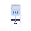(рама AQUATEK Standard INS-0000012 с клавишей KDI-0000018 и крепежом KKI-0000002+унитаз ОБЕРОН AQ1365T-00 с тонким сиденьем SET AQUATEK ОБЕРОН T KDI18