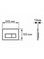 SET AQUATEK ПОЛАРИС (рама AQUATEK Standard INS-0000012+унитаз ПОЛАРИС AQ0700-01 с тонким сиденьем soft-close+ крепеж KKI-0000002 +панель KDI-0000016) SET AQUATEK ПОЛАРИС-01-016 4в1