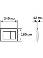 SET AQUATEK СИРИУС KDI-033 (рама INS-0000012 +крепёжKKI-0000001 + клавиша KDI-0000033 + унитаз AQ1582T-00 СИРИУС TORNADO с тонким сиденьем soft-close) SET AQUATEK СИРИУС KDI-033 4в1