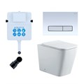 SET BW AQUATEK ЛИБРА N (смывной бачок AQUATEK INS-0000019+кнопка KDI-0000030+унитаз ЛИБРА New AQ1908N-00 с тонким сиденьем soft-close) SET BW AQUATEK ЛИБРА N-030 3в1