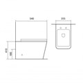 SET BW AQUATEK ЛИБРА N (смывной бачок AQUATEK INS-0000019+кнопка KDI-0000030+унитаз ЛИБРА New AQ1908N-00 с тонким сиденьем soft-close) SET BW AQUATEK ЛИБРА N-030 3в1