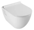SMART унитаз подвесной, безободковый, 52x35,5 см, Serel SM46KSS110H