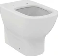 T007701 TESI AquaBlade® Напольный пристенный унитаз соло, горизонтальный выпуск (универсальный), глубокий смыв T007701