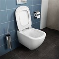 T007901 TESI AquaBlade® Подвесной унитаз,  без сиденья и крышки,с крепежом (для полностью скрытого монтажа) T007901