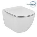 T007901 TESI AquaBlade® Подвесной унитаз,  без сиденья и крышки,с крепежом (для полностью скрытого монтажа) T007901