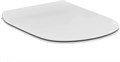 T3527V1 TESI Silk White (Белый шёлк)  Тонкое сидение и крышка для унитазов T0082,T0087,T0083,T0077,T0075,T0079,T3503,T0078, с функцией плавного закр. T3527V1