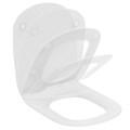 T3527V1 TESI Silk White (Белый шёлк)  Тонкое сидение и крышка для унитазов T0082,T0087,T0083,T0077,T0075,T0079,T3503,T0078, с функцией плавного закр. T3527V1