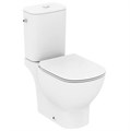 T3527V1 TESI Silk White (Белый шёлк)  Тонкое сидение и крышка для унитазов T0082,T0087,T0083,T0077,T0075,T0079,T3503,T0078, с функцией плавного закр. T3527V1