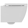 T459201 Ideal Standard i.life S Безободковый подвесной унитаз, технология RimLS+, глубокий смыв. Короткая проекция - 48 см. T459201