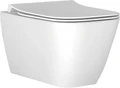 T533001 I life B Подвесной безободковый унитаз RimLS+, с крепежом WW966066 с сиденьем и крышкой Ideal Standard i.life B T500301 T533001
