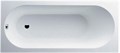 UBQ 170 OBE 2V-01 OBERON Solo Ванна 170x75, с ножками, белая, материал кварил Quaryl®, вкл. сверло для перелива UBQ170OBE2V-01
