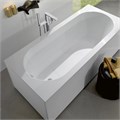 UBQ 180 OBE 2V-01 OBERON Solo Ванна 180x80, с ножками, белая, материал кварил Quaryl®, вкл. сверло для перелива UBQ180OBE2V-01