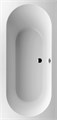 UBQ 199 OBE 2V-01 OBERON Duo Ванна 190x90, с ножками, белая, материал кварил Quaryl® UBQ199OBE2V-01