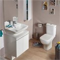 STRUKTURA Чаша напольного унитаза без обода ,64*34 см, белый UJX102-00