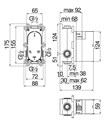 смеситель для ванны (скрытая часть) WE81100