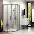 Душевой уголок Blix XP2CP4 -90 R 500 блестящий + Транспарент X3B270C00Z1C