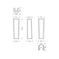 АТТИКА_24 Пьедестал Белый S1 PD.FS/Attica_24/N/WHT.G/S1