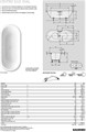 Ванна Centro Duo Oval Мод.128 180х80 282800010001