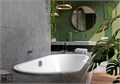 Ванна Centro Duo Oval Мод.128 180х80 + Слив-перелив Kaldewei KA 4040 белый, d=100мм 282800010001+687772080001