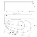 Ванна Дива 150*90 правая DIV150-0000002