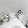 Держатель с двумя стаканами (стекло) CR 220.00 X07P189