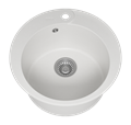 ARTEMIDA - 51 см Мойка кухонная кварц.композит. круглая.(блок 45) жасмин ART-51-03