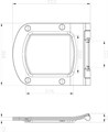 Сиденье для унитаза CLASSIC Slim белое X01673