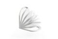 Сиденье для унитаза Uni Chrome 02A белое X01549