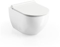 Сиденье для унитаза Uni  Chrome Slim белое X01550
