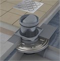 Пластиковый канал SN501 - решетка нержавейка X01435
