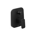 Смеситель скрытого монтажа 10° градусов Free black -TD F 061.20 с переключателем X070156