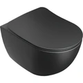 Унитаз подвесной Uni Chrome RimOFF (безободковый) ЧЕРНЫЙ X01794