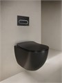 Унитаз подвесной Uni Chrome RimOFF (безободковый) ЧЕРНЫЙ X01794