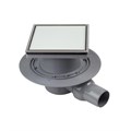 Точечный трап Pestan Confluo Standard 15х15 White Glass (13000093) 13000093