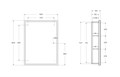 Зеркало-шкаф BelBagno SPC-GRT-600/800-1A-LED-TCH SPC-GRT-600/800-1A-LED-TCH