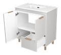 RISACCA crema - 80 Тумба напольная 2 дв. 1 ящ. мат. эмаль RIS-06080-0342Я RISACCA crema - 80 Тумба напольная 2 дв. 1 ящ. мат. эмаль RIS-06080-0342Я